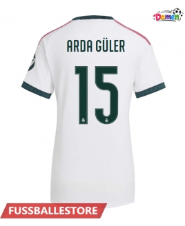Günstige Real Madrid Arda Guler #15 Heimtrikot Damen 2026-27 Kurzarm